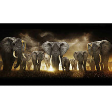 Load image into Gallery viewer, Diamond Painting - Full Round - Elephant (80*45CM)