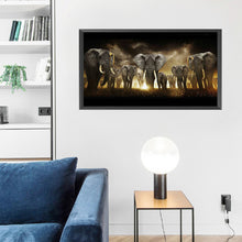 Load image into Gallery viewer, Diamond Painting - Full Round - Elephant (80*45CM)