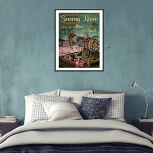 Load image into Gallery viewer, Diamond Painting - Full Round - Sewing machine (40*50CM)