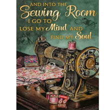 Load image into Gallery viewer, Diamond Painting - Full Round - Sewing machine (40*50CM)