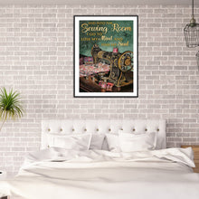 Load image into Gallery viewer, Diamond Painting - Full Round - Sewing machine (40*50CM)