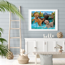 Load image into Gallery viewer, Diamond Painting - Full Round - puppy (40*30CM)