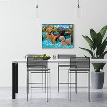 Load image into Gallery viewer, Diamond Painting - Full Round - puppy (40*30CM)