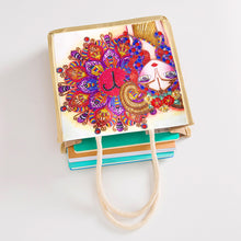 Load image into Gallery viewer, 5D Diamond Painting Linen Bags DIY Aries Girl Eco Shopping Tote