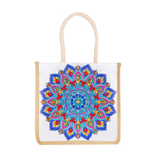 Load image into Gallery viewer, 5D Diamond Painting Linen Bag DIY Mandala Shopping Handbag Tote