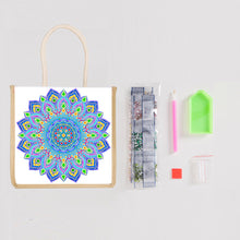Load image into Gallery viewer, 5D Diamond Painting Linen Bag DIY Mandala Shopping Handbag Tote