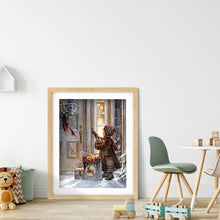 Load image into Gallery viewer, Diamond Painting - Full Round - Christmas atmosphere kids (30*40CM)