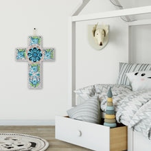 Load image into Gallery viewer, DIY Diamond Painting Cross Pendant Acrylic Hanging Wall Home Decor