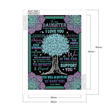 Load image into Gallery viewer, Diamond Painting - Partial Special Shaped - Letter English (30*40CM)