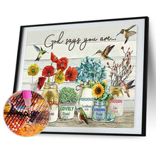 Load image into Gallery viewer, Diamond Painting - Full Round - Wood flower calligraphy and painting (40*30CM)