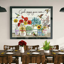 Load image into Gallery viewer, Diamond Painting - Full Round - Wood flower calligraphy and painting (40*30CM)