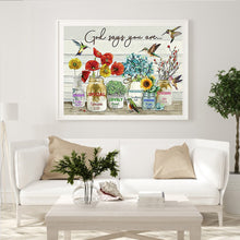 Load image into Gallery viewer, Diamond Painting - Full Round - Wood flower calligraphy and painting (40*30CM)