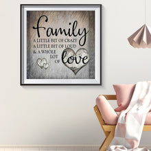Load image into Gallery viewer, Diamond Painting - Full Square -Calligraphy and painting love (30*30CM)
