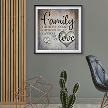 Load image into Gallery viewer, Diamond Painting - Full Square -Calligraphy and painting love (30*30CM)
