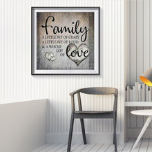Load image into Gallery viewer, Diamond Painting - Full Square -Calligraphy and painting love (30*30CM)