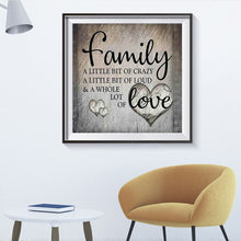 Load image into Gallery viewer, Diamond Painting - Full Square -Calligraphy and painting love (30*30CM)