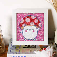 Load image into Gallery viewer, Diamond Painting - Full Crystal - Cartoon mushroom (18*18CM)
