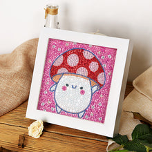 Load image into Gallery viewer, Diamond Painting - Full Crystal - Cartoon mushroom (18*18CM)