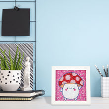 Load image into Gallery viewer, Diamond Painting - Full Crystal - Cartoon mushroom (18*18CM)