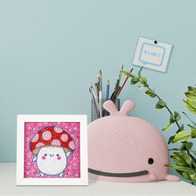 Load image into Gallery viewer, Diamond Painting - Full Crystal - Cartoon mushroom (18*18CM)