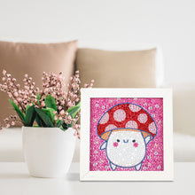 Load image into Gallery viewer, Diamond Painting - Full Crystal - Cartoon mushroom (18*18CM)