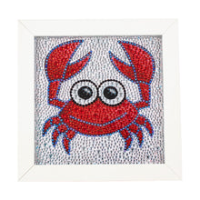 Load image into Gallery viewer, Diamond Painting - Full Crystal - Cartoon little crab (18*18CM)