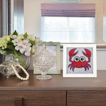 Load image into Gallery viewer, Diamond Painting - Full Crystal - Cartoon little crab (18*18CM)