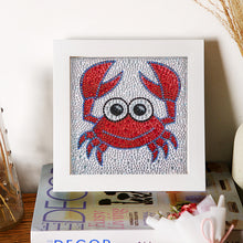 Load image into Gallery viewer, Diamond Painting - Full Crystal - Cartoon little crab (18*18CM)