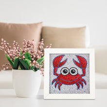 Load image into Gallery viewer, Diamond Painting - Full Crystal - Cartoon little crab (18*18CM)