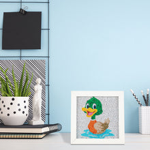 Load image into Gallery viewer, Diamond Painting - Full Crystal - Cartoon duck (18*18CM)
