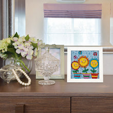 Load image into Gallery viewer, Diamond Painting - Full Crystal - Cartoon potted flower (18*18CM)