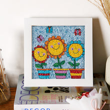 Load image into Gallery viewer, Diamond Painting - Full Crystal - Cartoon potted flower (18*18CM)
