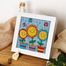 Load image into Gallery viewer, Diamond Painting - Full Crystal - Cartoon potted flower (18*18CM)