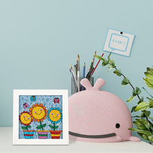 Load image into Gallery viewer, Diamond Painting - Full Crystal - Cartoon potted flower (18*18CM)