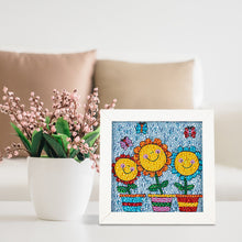 Load image into Gallery viewer, Diamond Painting - Full Crystal - Cartoon potted flower (18*18CM)