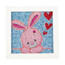 Load image into Gallery viewer, Diamond Painting - Full Crystal - Cartoon bunny (18*18CM)