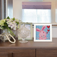Load image into Gallery viewer, Diamond Painting - Full Crystal - Cartoon bunny (18*18CM)