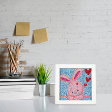 Load image into Gallery viewer, Diamond Painting - Full Crystal - Cartoon bunny (18*18CM)