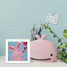 Load image into Gallery viewer, Diamond Painting - Full Crystal - Cartoon bunny (18*18CM)