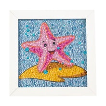 Load image into Gallery viewer, Diamond Painting - Full Crystal - Cartoon starfish (18*18CM)
