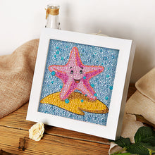 Load image into Gallery viewer, Diamond Painting - Full Crystal - Cartoon starfish (18*18CM)