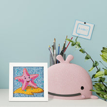 Load image into Gallery viewer, Diamond Painting - Full Crystal - Cartoon starfish (18*18CM)