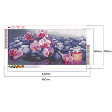 Load image into Gallery viewer, Diamond Painting - Full Round - Phalaenopsis (60*30CM)