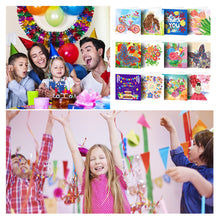 Load image into Gallery viewer, 12pcs DIY Diamond Painting Greeting Cards Mosaic Birthday Postcard