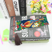 Load image into Gallery viewer, 2x Parrot Diamond Painting Bookmark DIY Special Shaped Drill Tassel