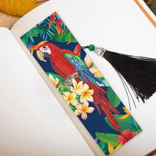 Load image into Gallery viewer, 2x Parrot Diamond Painting Bookmark DIY Special Shaped Drill Tassel