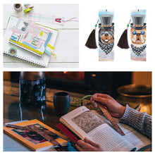 Load image into Gallery viewer, 2x Parrot Diamond Painting Bookmark DIY Special Shaped Drill Tassel