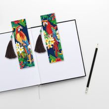 Load image into Gallery viewer, 2x Butterfly Diamond Painting Bookmark DIY Special Shaped Tassel