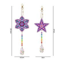 Load image into Gallery viewer, DIY Special Shaped Crystal Star Diamond Painting Kit Pendant Craft