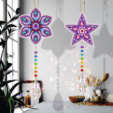 Load image into Gallery viewer, DIY Special Shaped Crystal Star Diamond Painting Kit Pendant Craft
